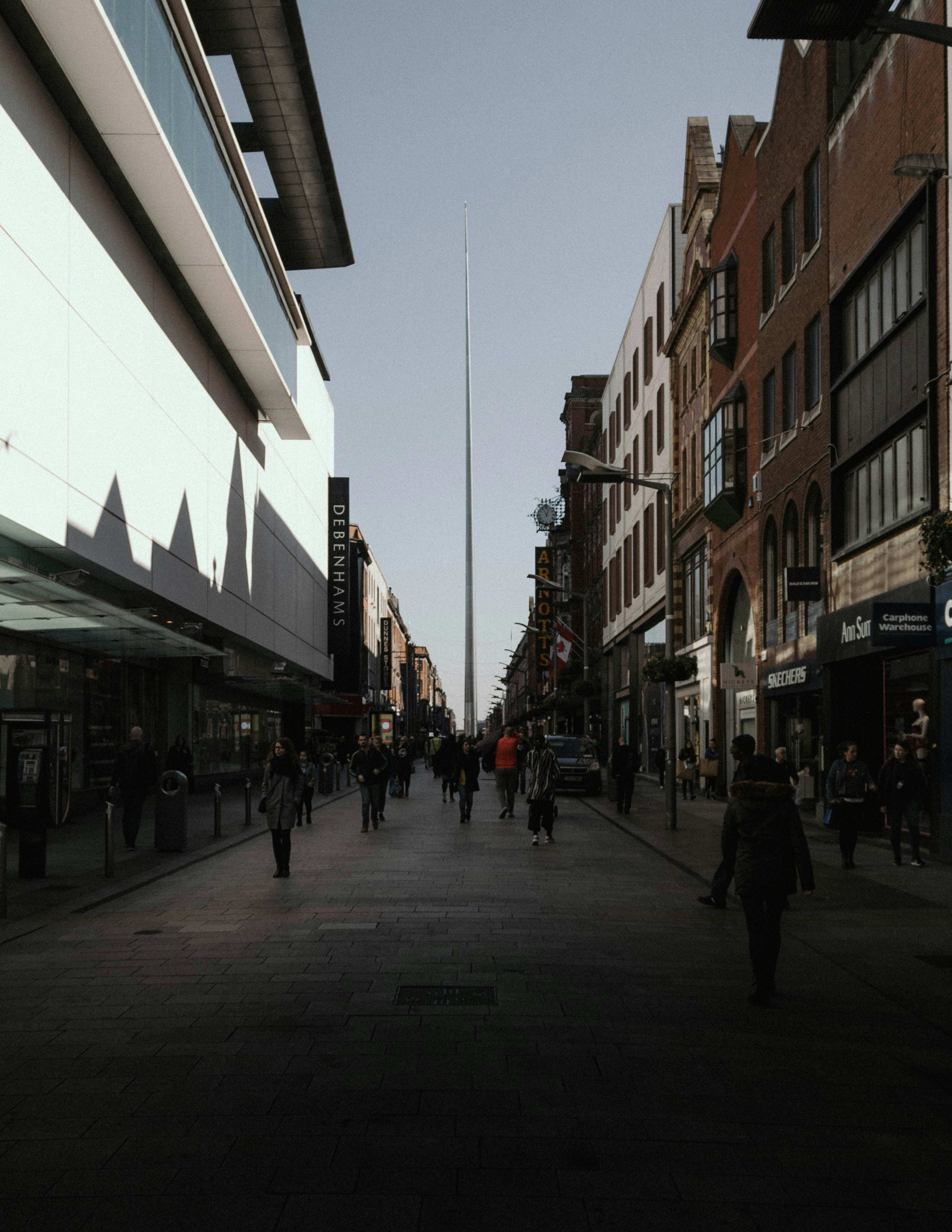 View of The Spire from Henry Street